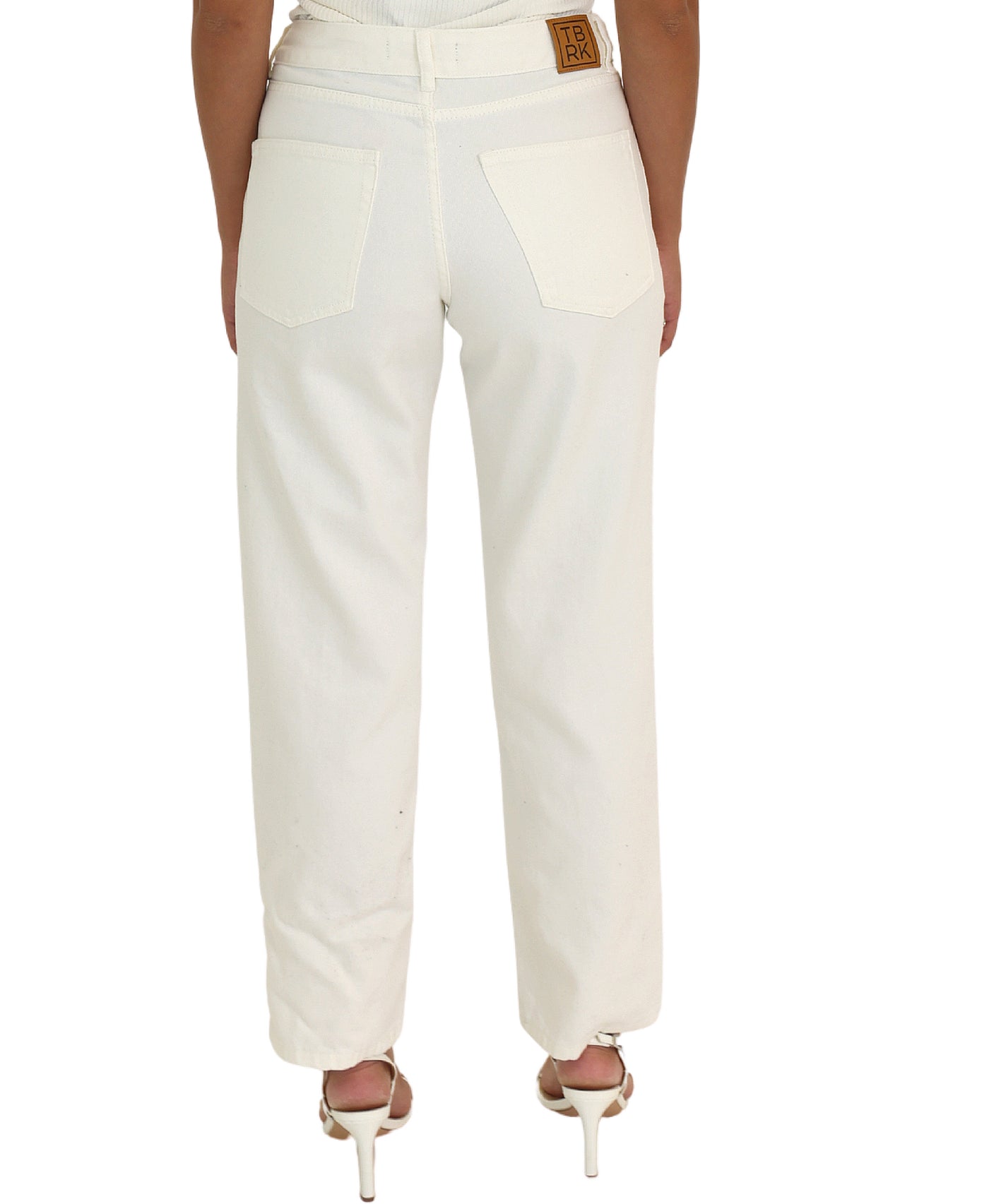 Slit Jeans w/ Crystals view 3
