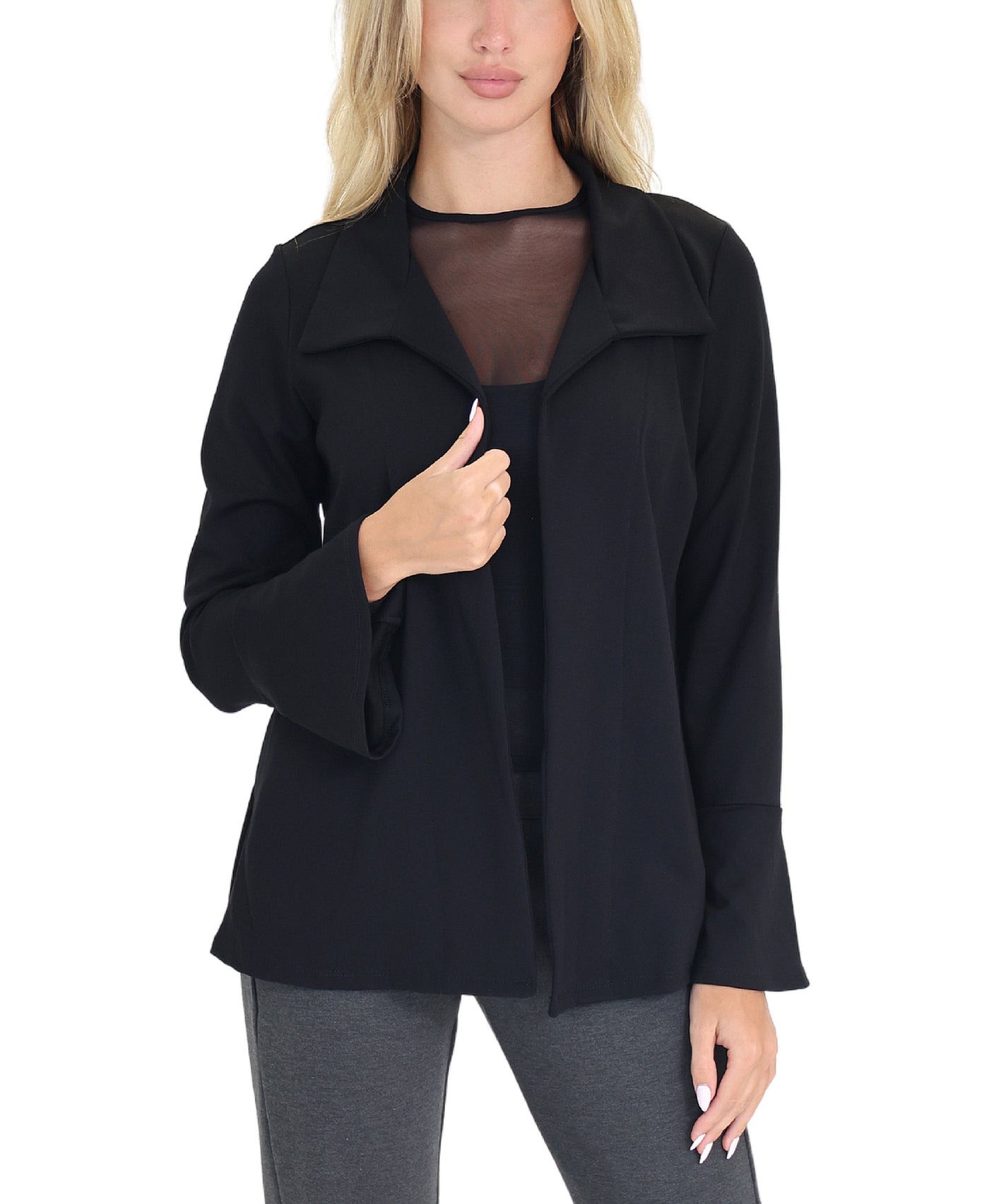 Solid Cardigan view 1
