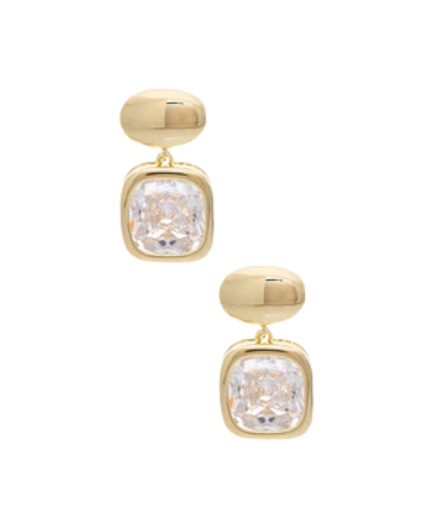 Square Drop Earrings view 1