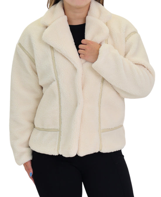 Faux Sherpa Jacket view 