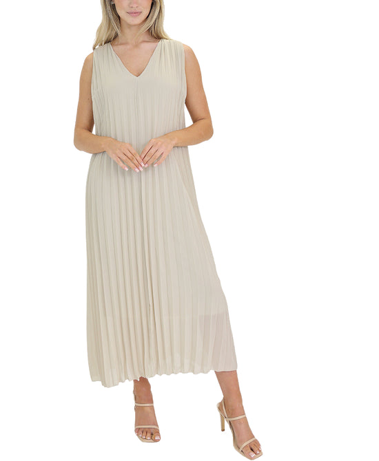 Pleated Maxi Dress view 