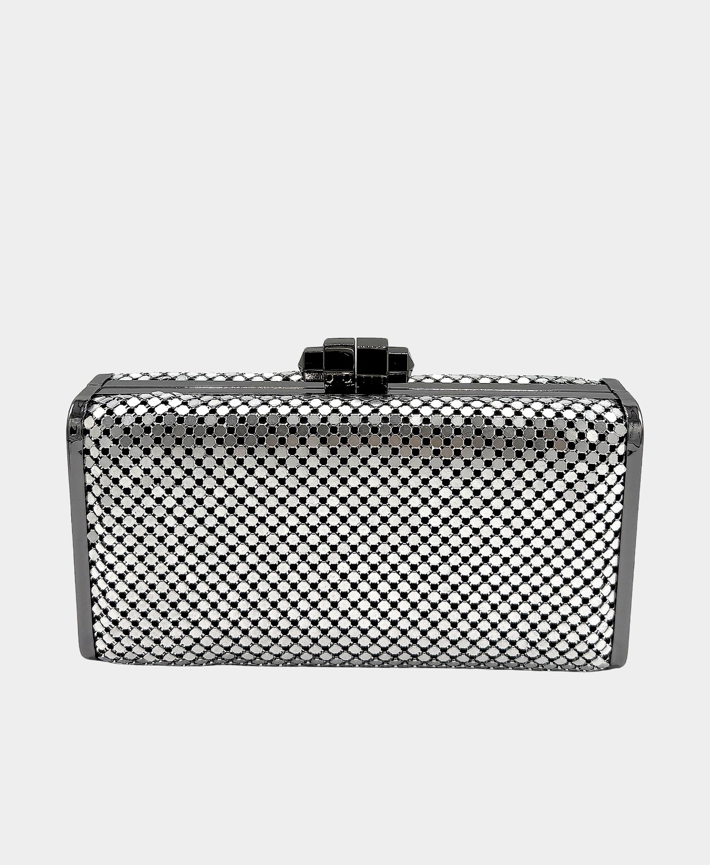 Geometric Textured Clutch view 1