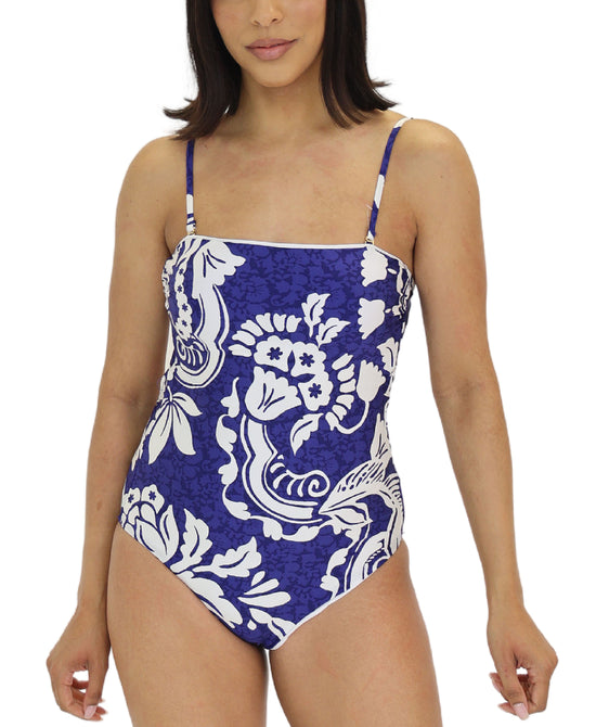 Printed One-Piece Swimsuit view 