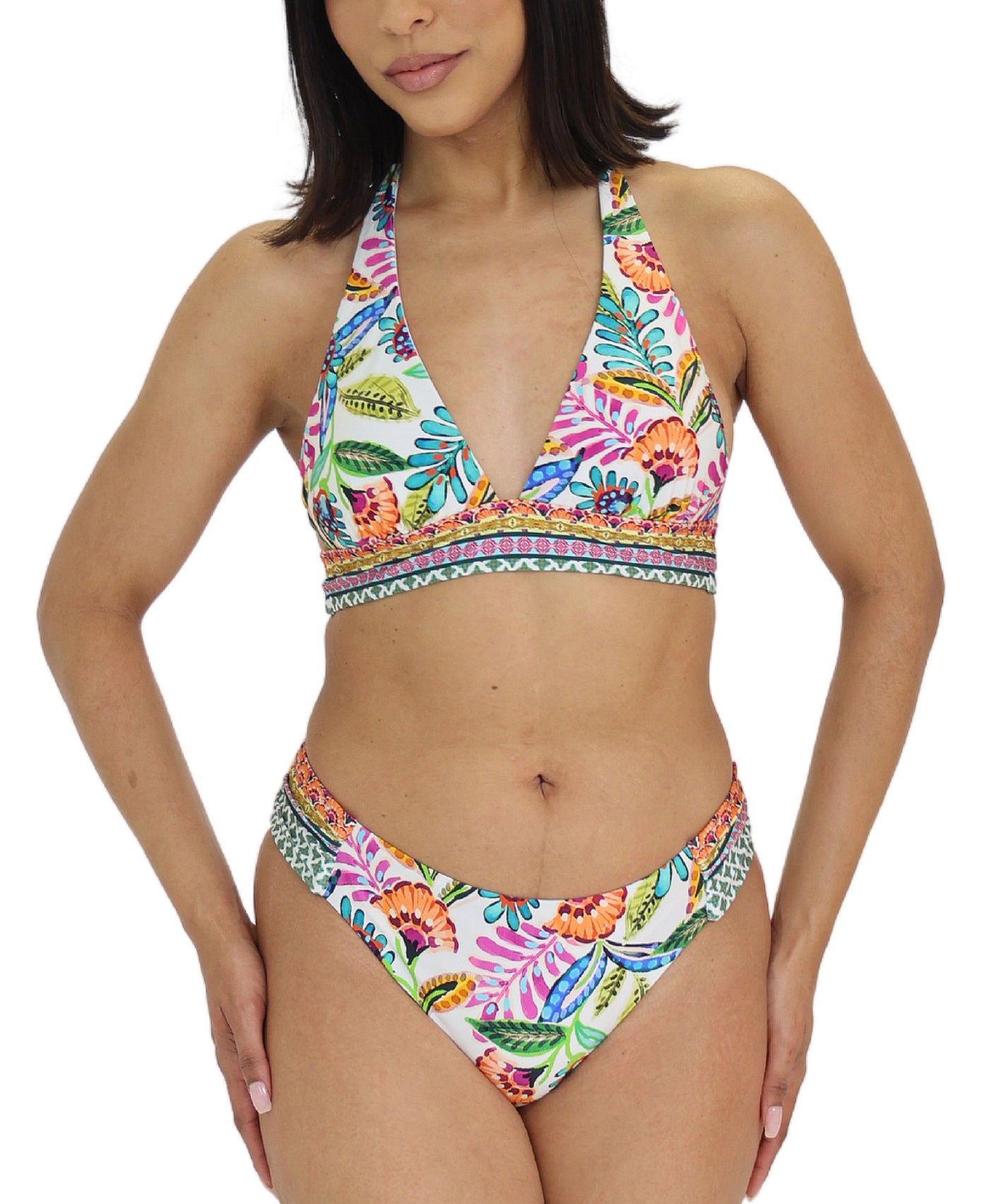 Printed Halter Bikini- 2 Pc Set view 1
