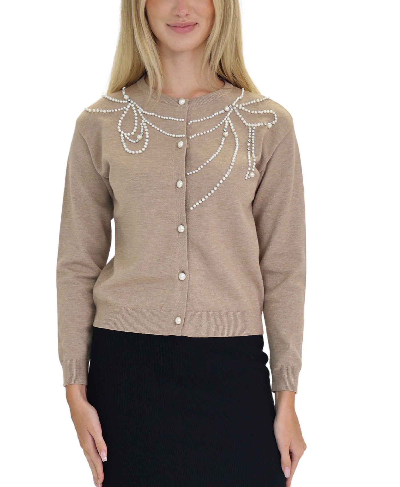 Pearl Cardigan Sweater view 1