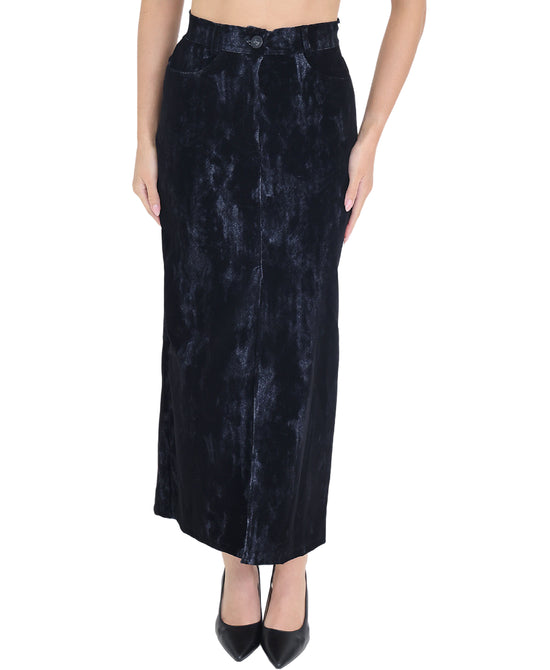 Corduroy Maxi Skirt view 