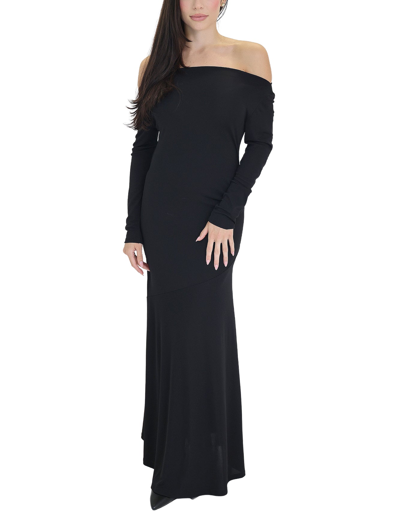 Ruched Maxi Dress view 1