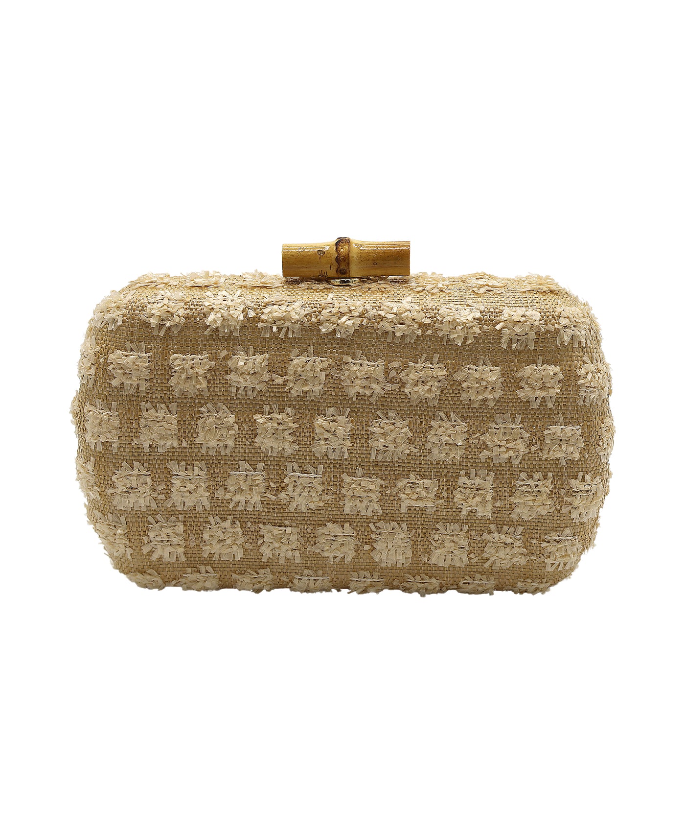 Woven Textured Clutch view 1