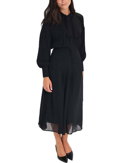 Chiffon Midi Dress view 