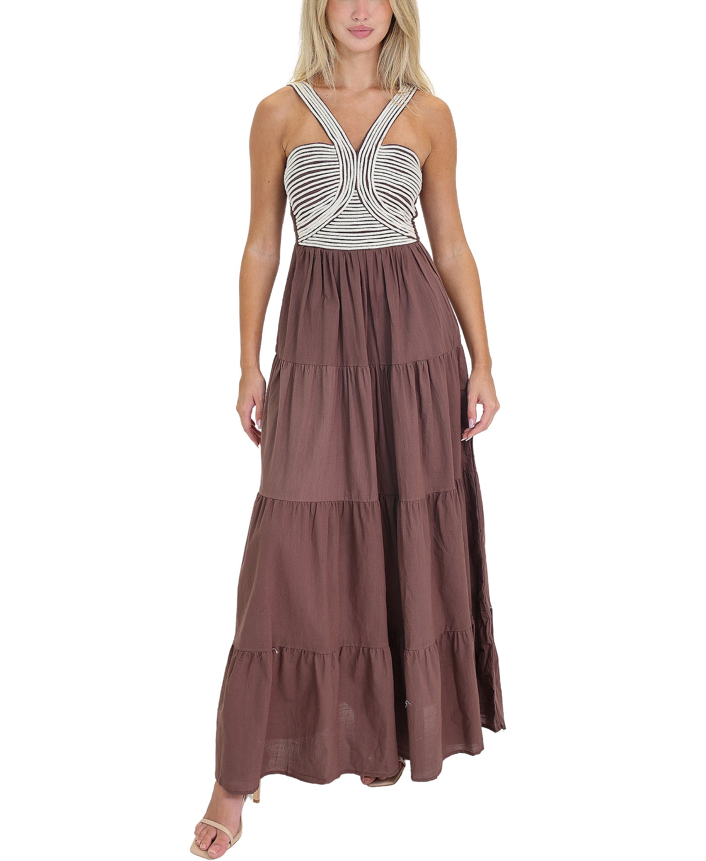 Tiered Maxi Dress view 1