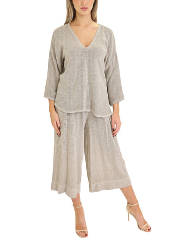 Linen & Cotton Combo Top image 2