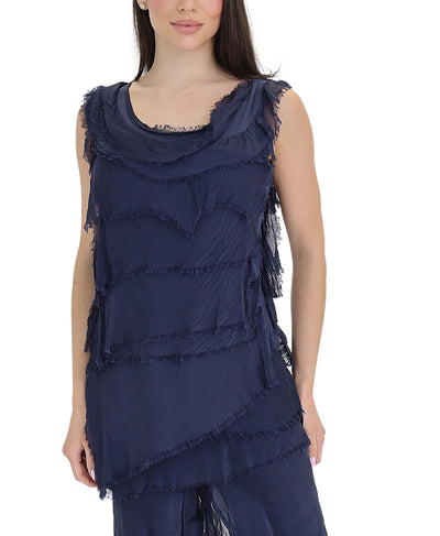 Silk Tiered Top