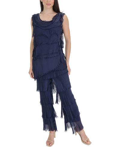 Silk Tiered Top