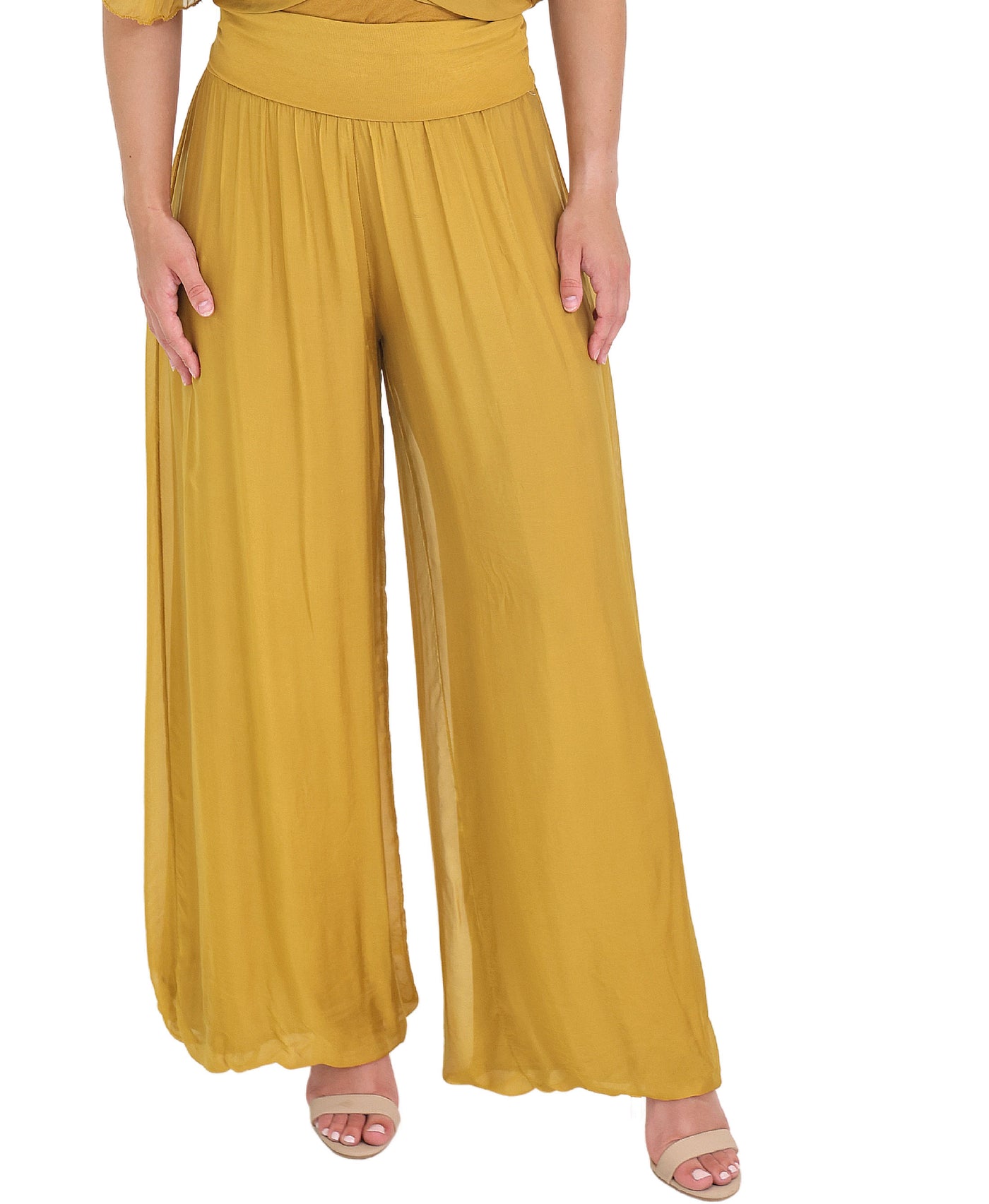 Silk Pants view 1