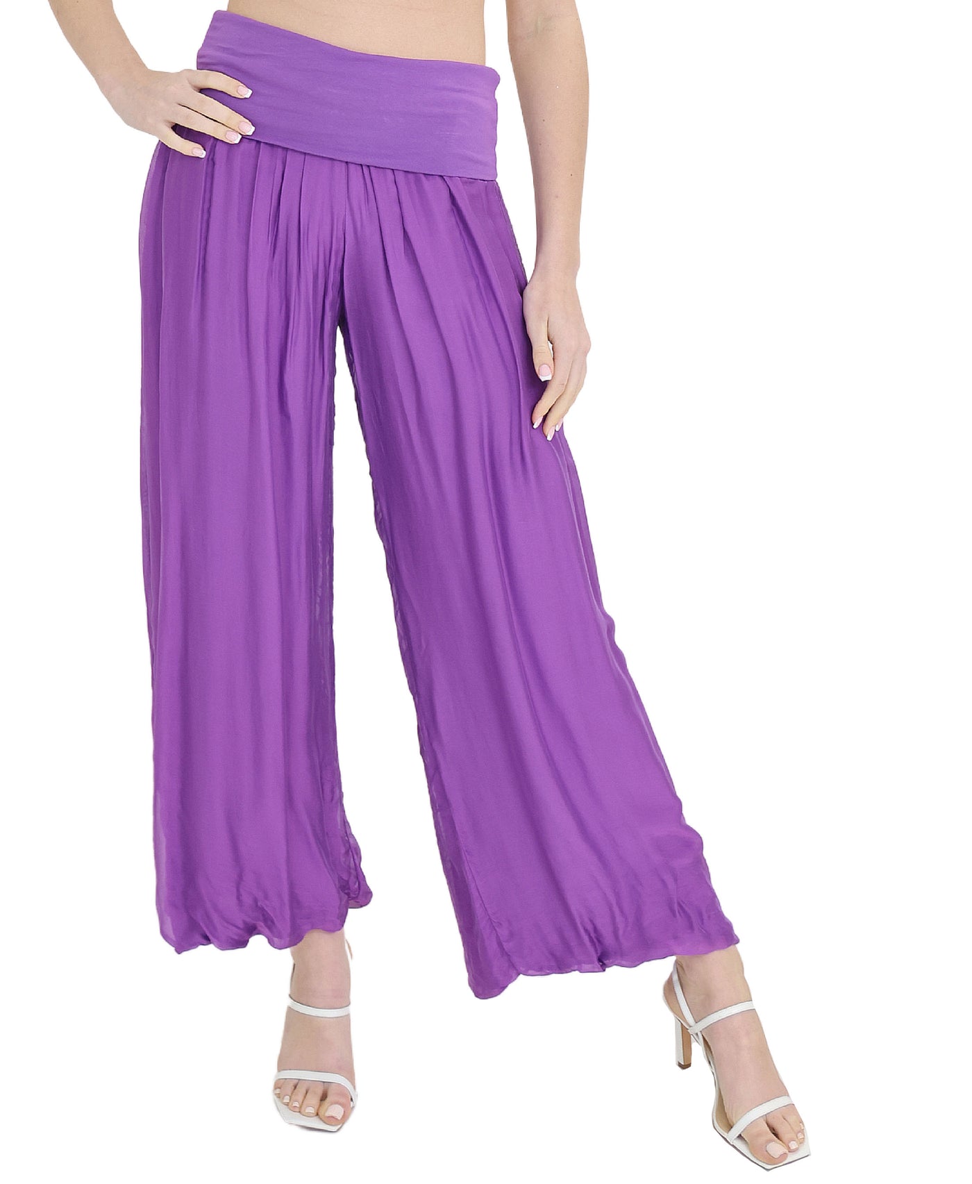 Silk Pants view 1