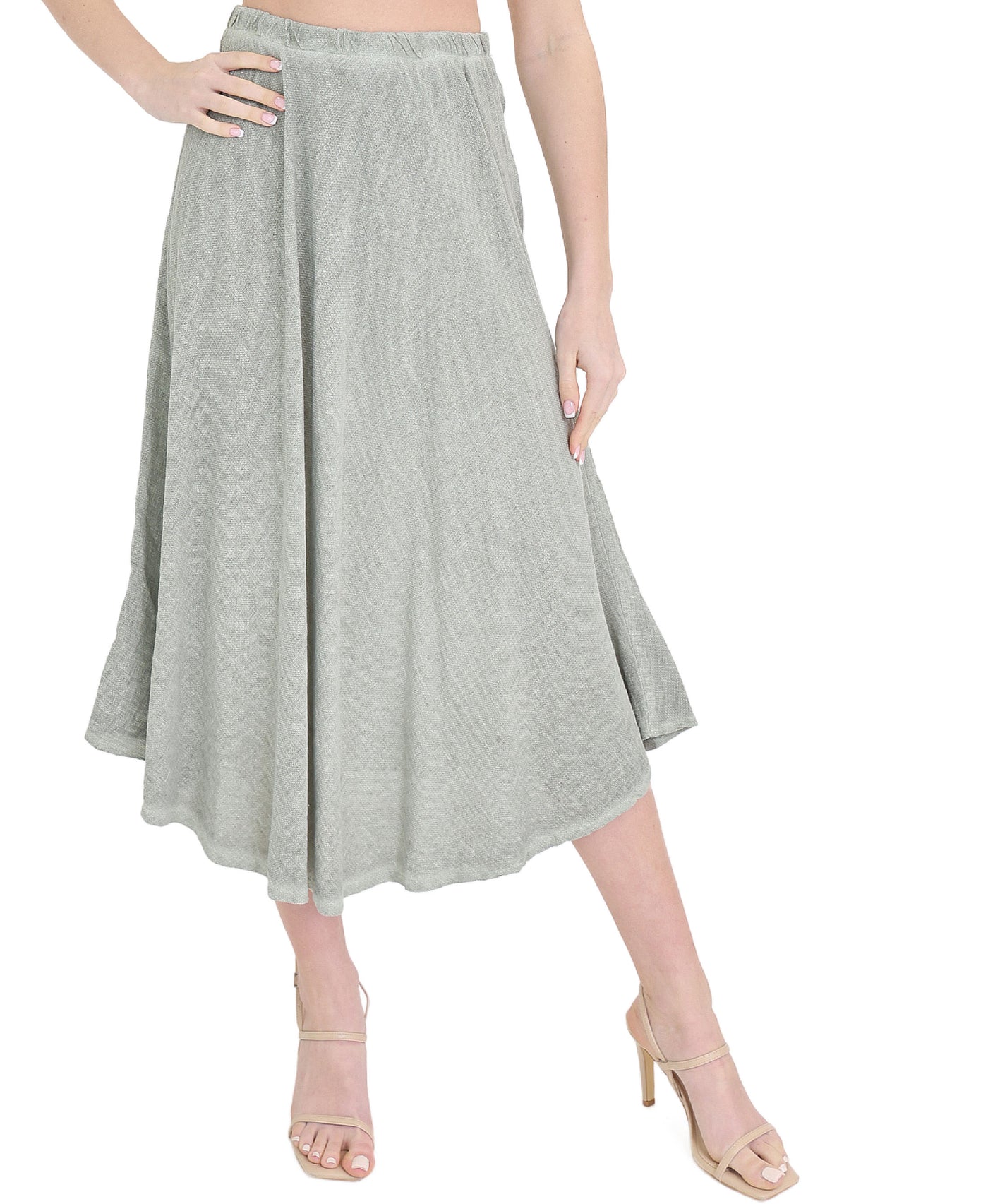 Linen & Cotton Skirt view 1