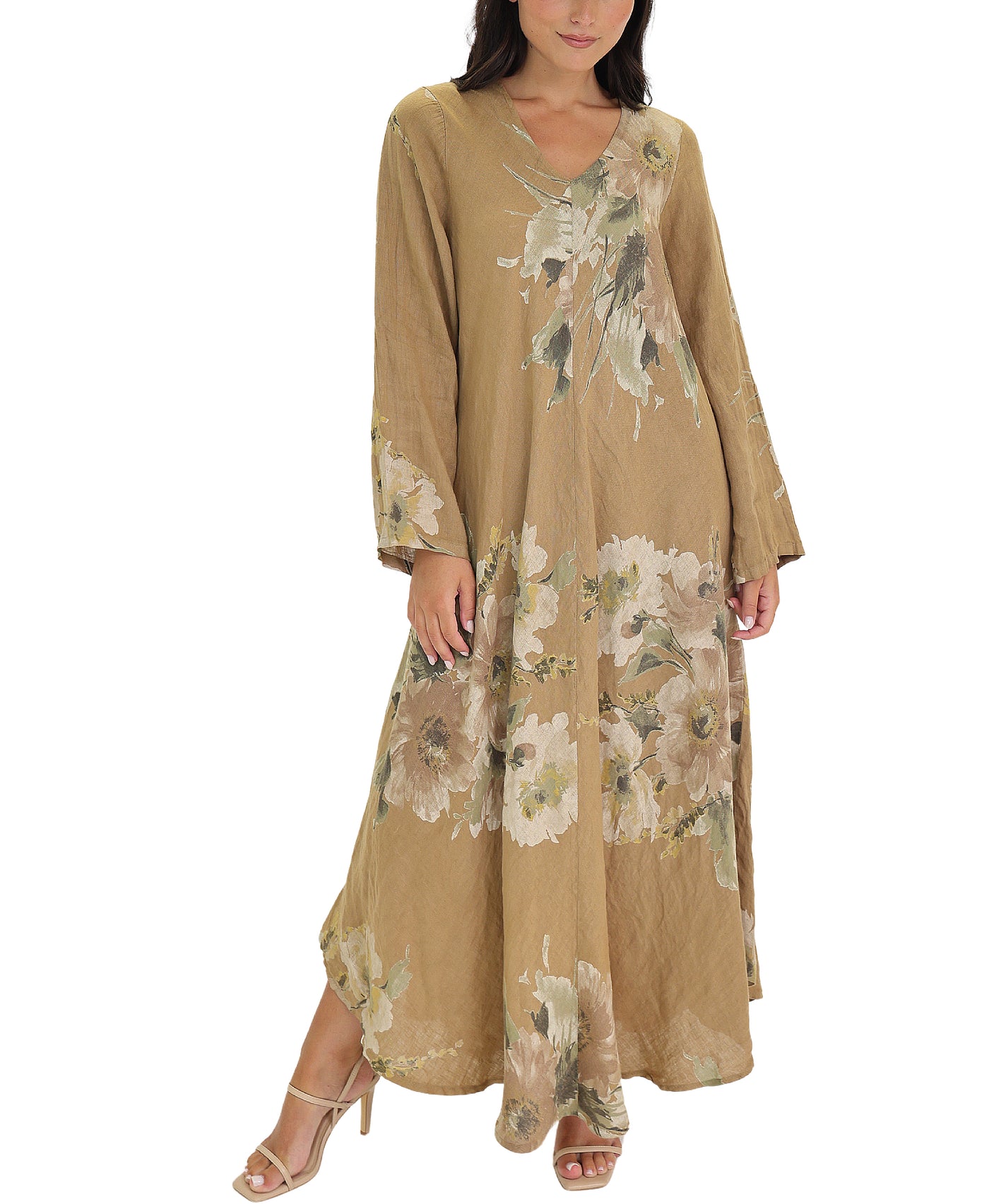 Floral Print Maxi Dress view 1