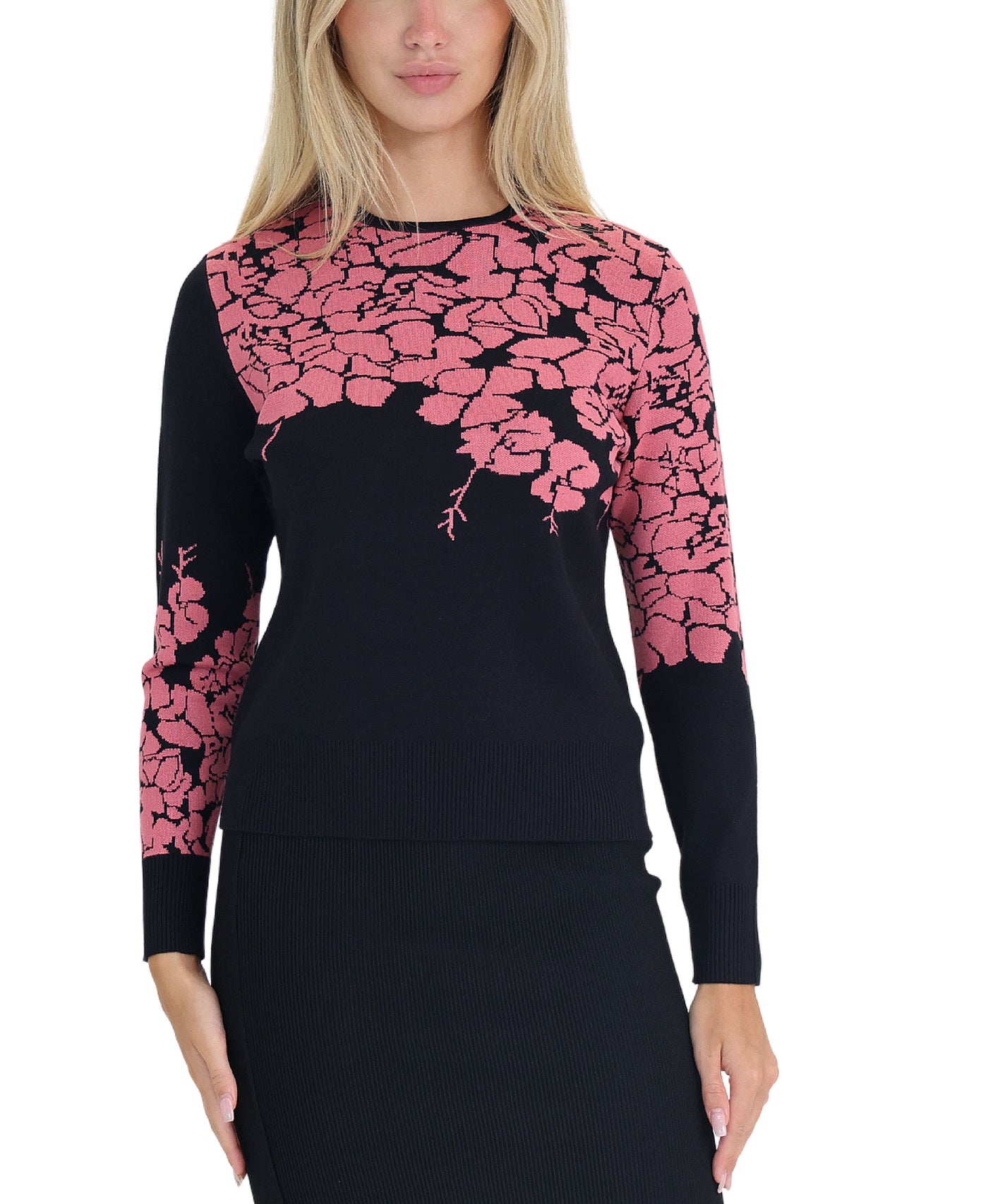 Printed Sweater view 1