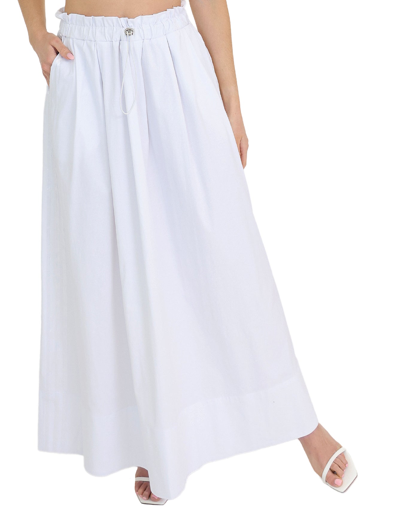 Solid Maxi Skirt view 1