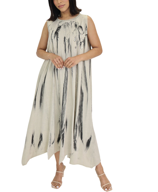 Paint Splatter Midi Dress view 