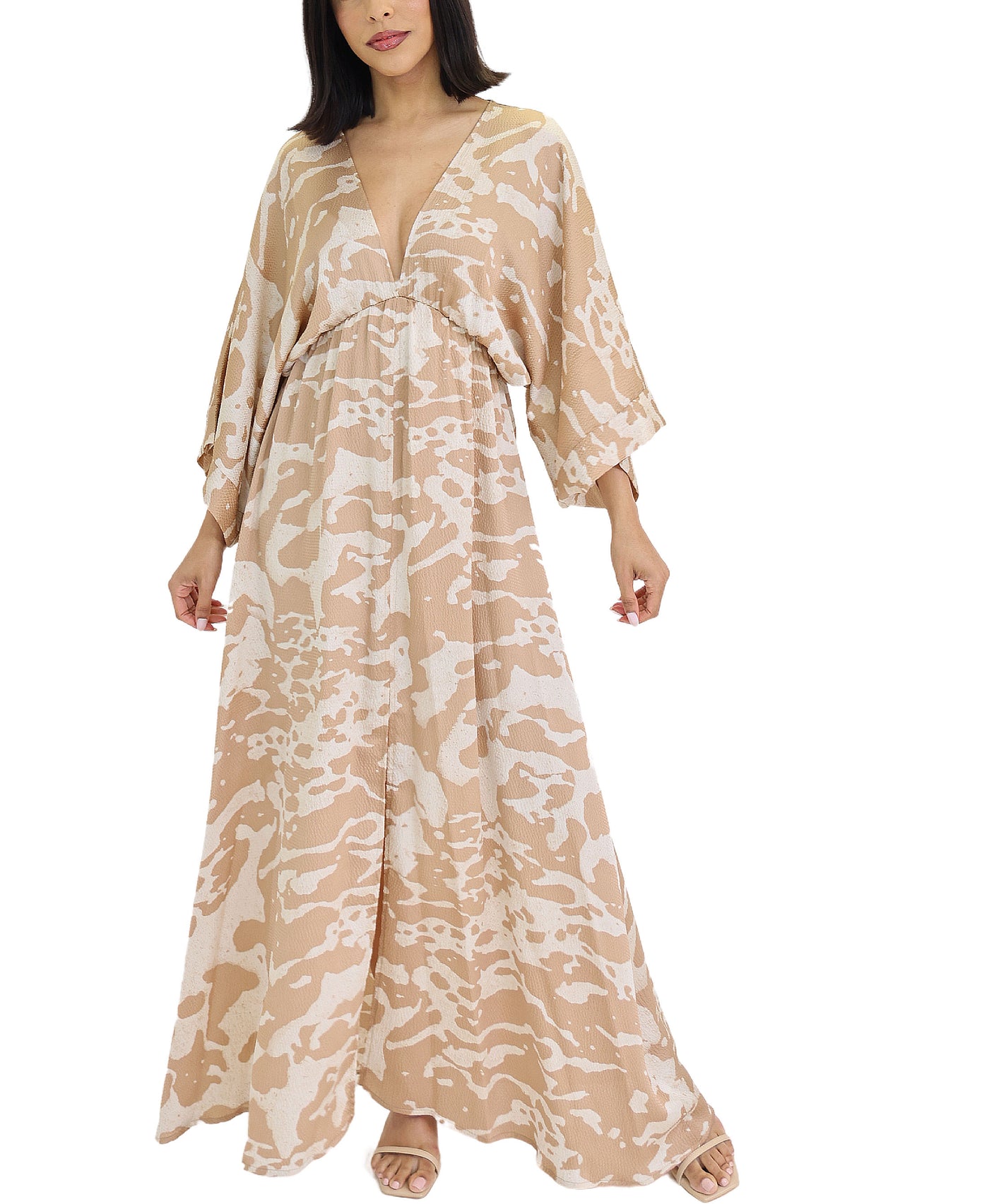 Printed Maxi Dress view 1