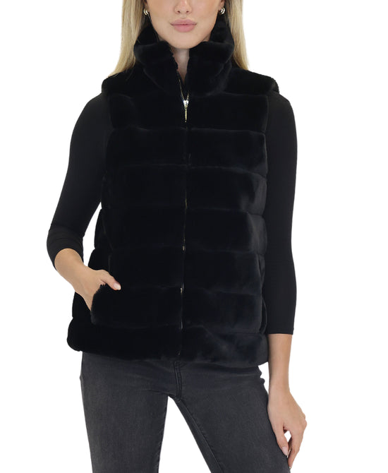 Faux Fur Vest view 