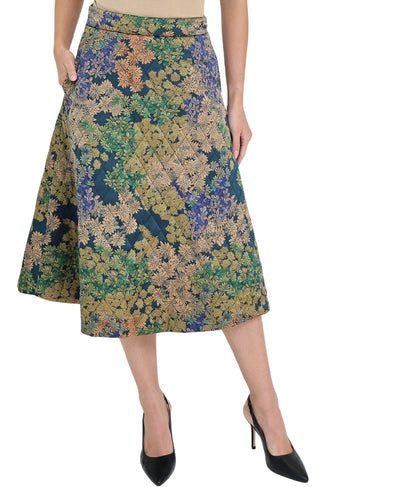 Printed Midi Skirt image 1