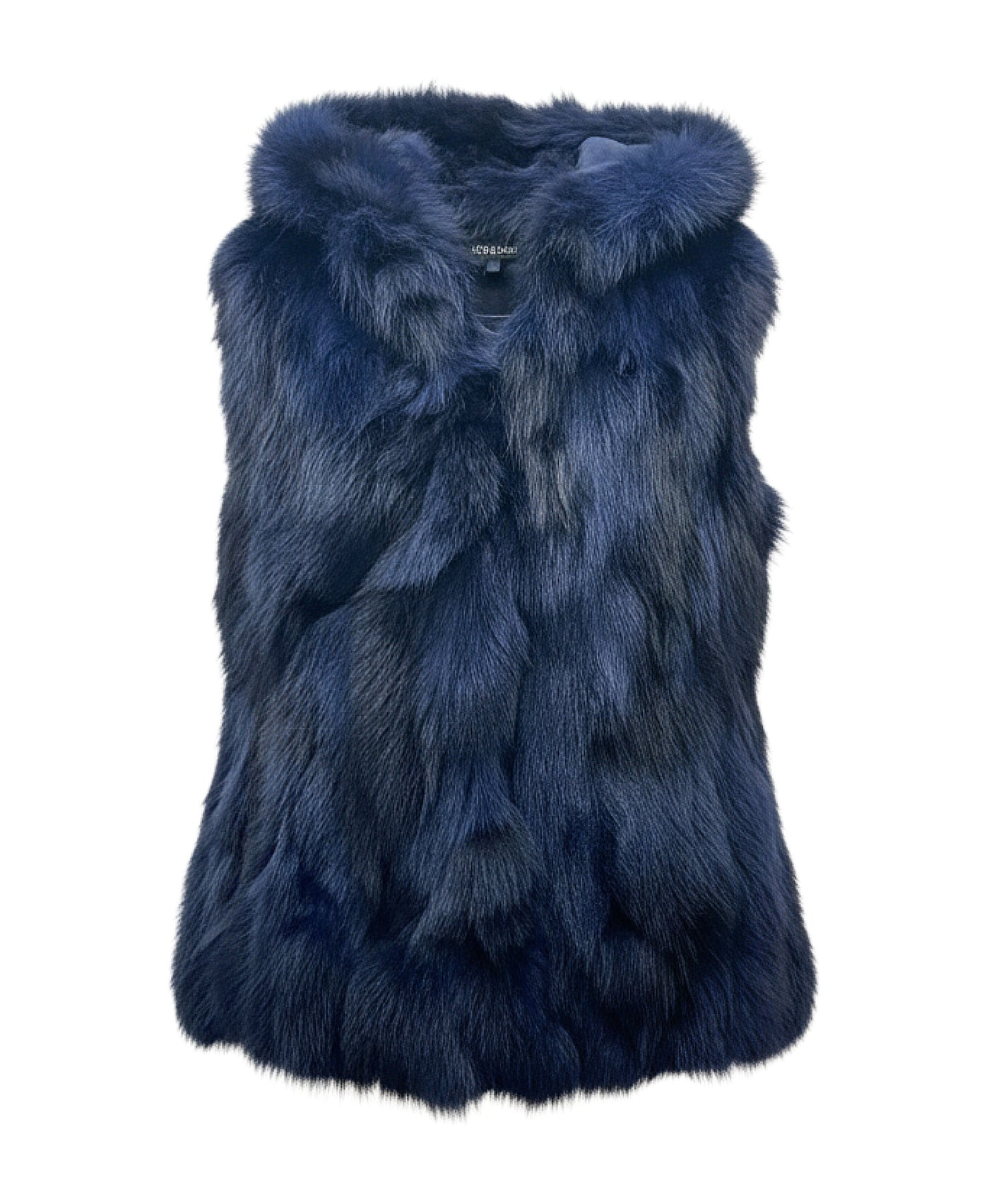 Fox Fur Vest w/ Hood view 2