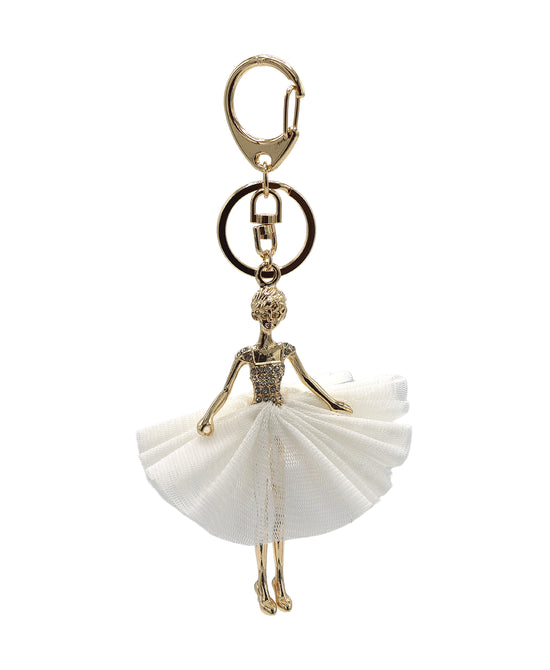 Ballerina Keychain/Bag Charm view 