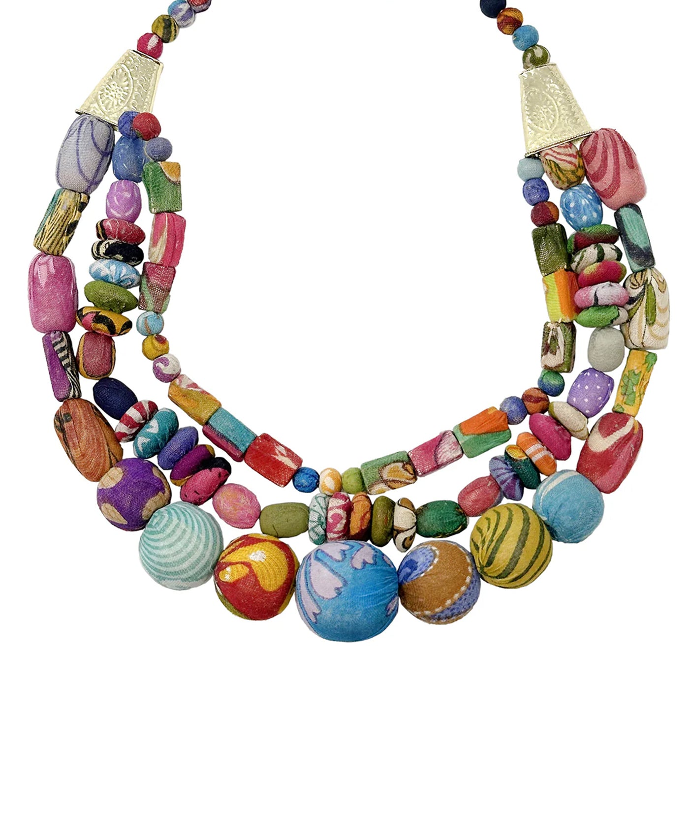 Beaded Layered Necklace view 2