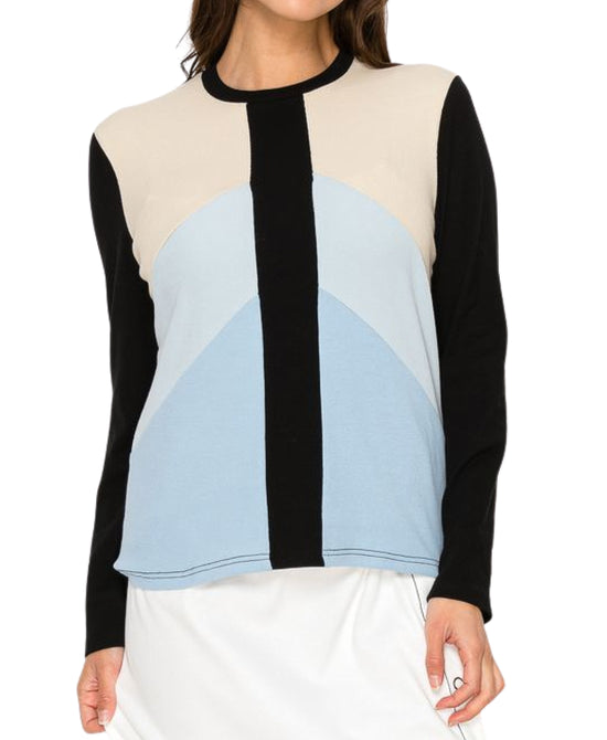 Colorblock Top view 