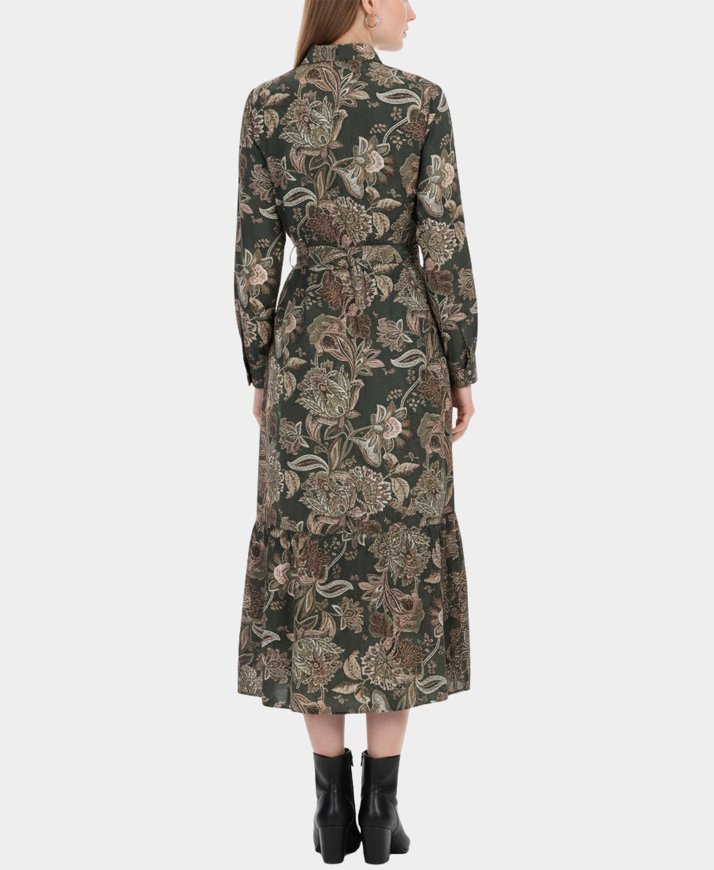 Printed Midi Dress view 2