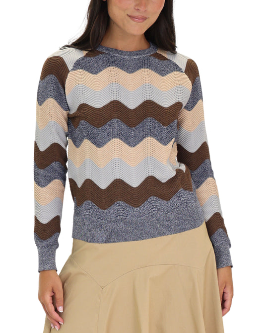 Printed Sweater view 