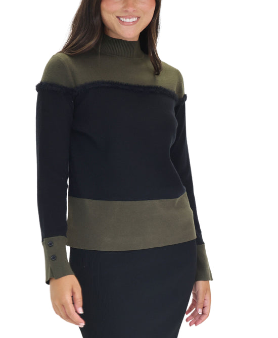 Two Tone Sweater view 