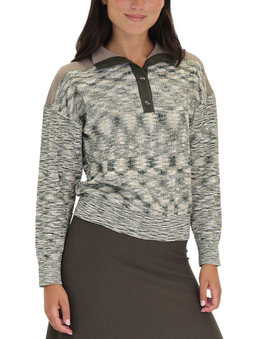 Printed Sweater view 