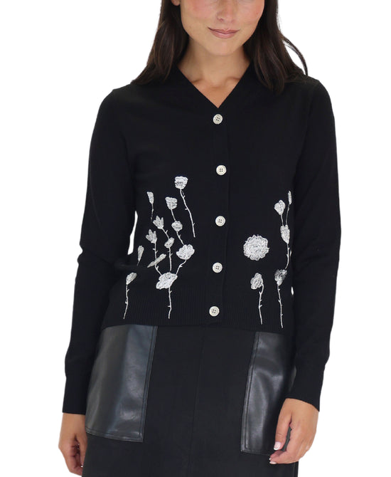 Embroidered Cardigan view 
