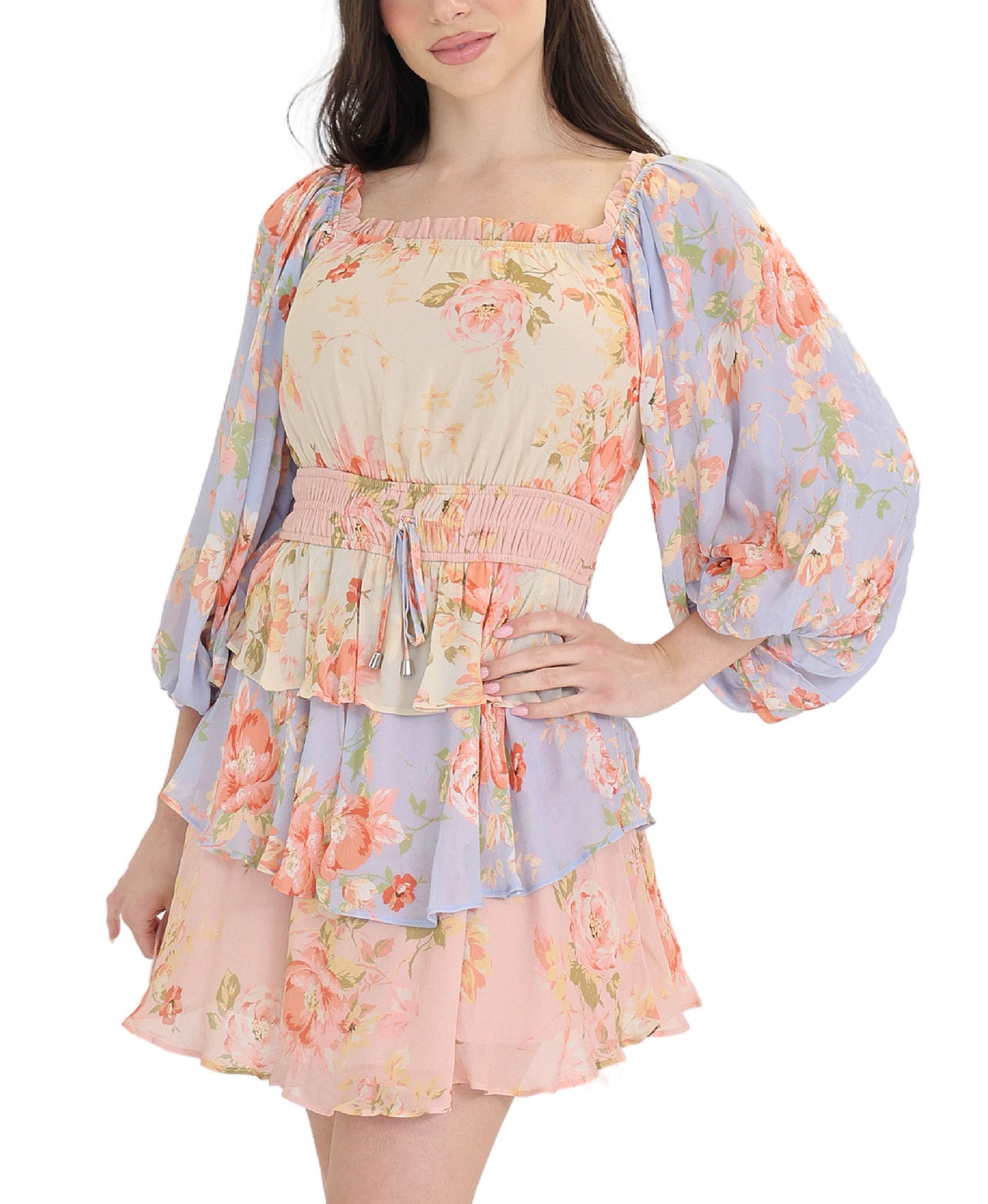 Floral Print Dress view 1