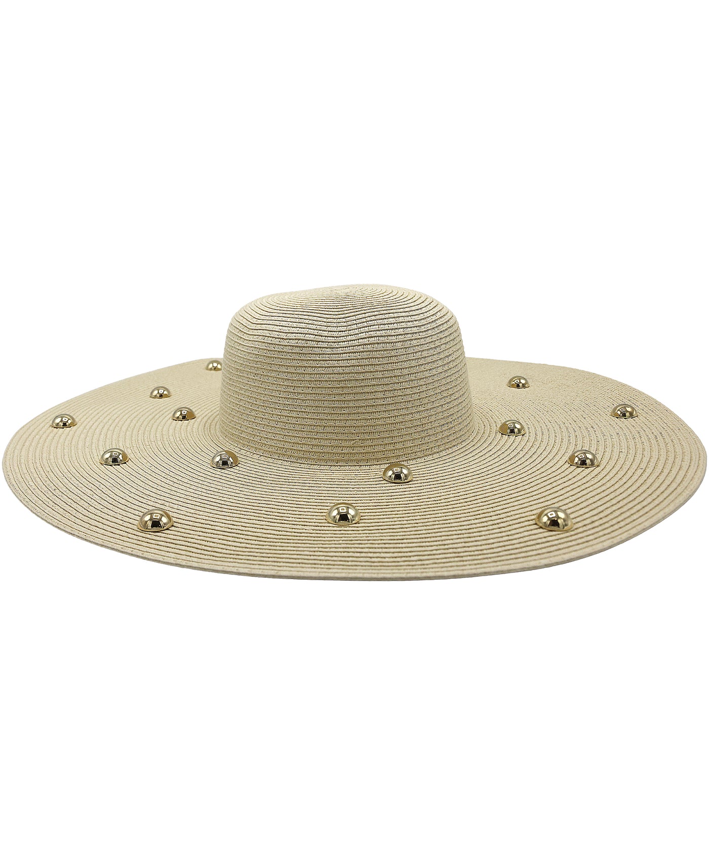 Floppy Straw Hat w/ Grommets view 1